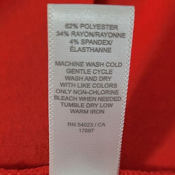 Old Navy Intimates Women's Red Orange Hooded Waterfall Long Sleeve Cardigan - Picture 9 of 11